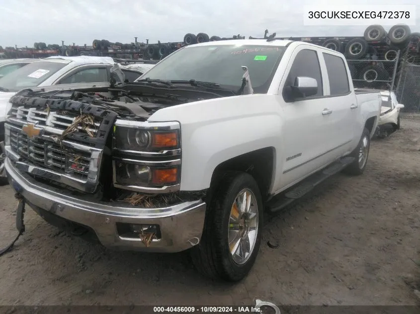 3GCUKSECXEG472378 2014 Chevrolet Silverado 1500 K1500 Ltz