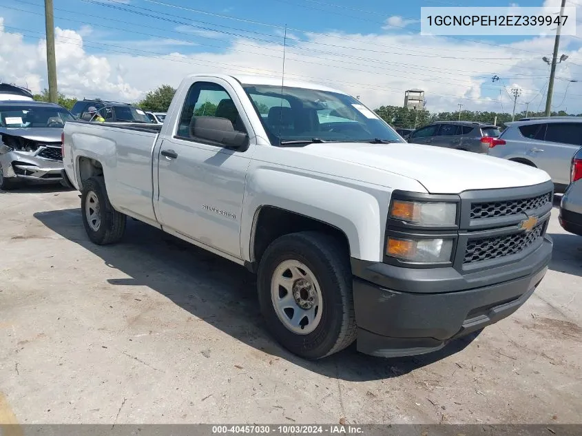 2014 Chevrolet Silverado 1500 Work Truck 1Wt VIN: 1GCNCPEH2EZ339947 Lot: 40457030