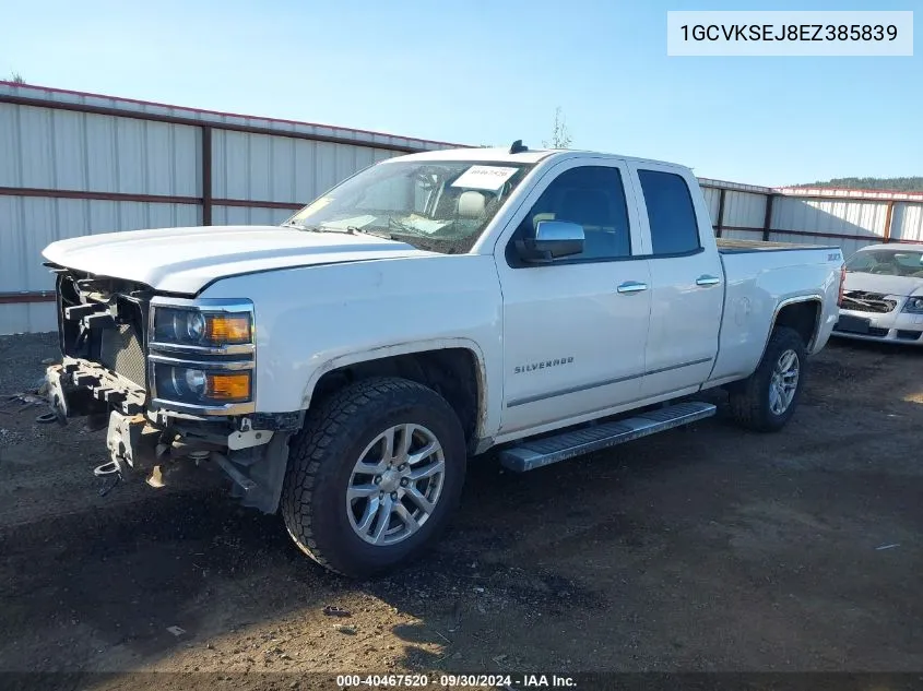 1GCVKSEJ8EZ385839 2014 Chevrolet Silverado 1500 1Lz/2Lz