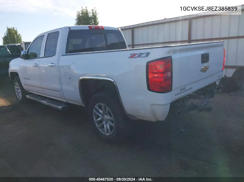 2014 Chevrolet Silverado 1500 1Lz/2Lz VIN: 1GCVKSEJ8EZ385839 Lot: 40467520