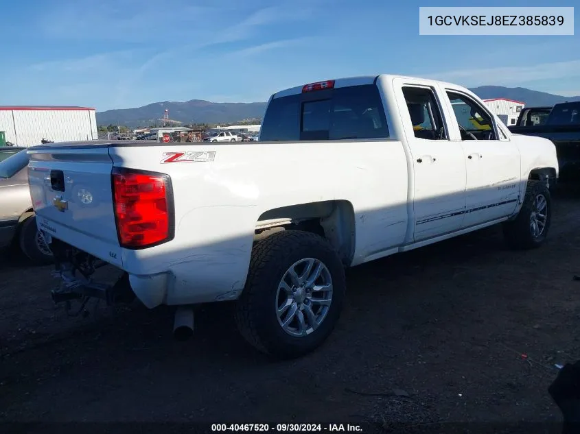 1GCVKSEJ8EZ385839 2014 Chevrolet Silverado 1500 1Lz/2Lz