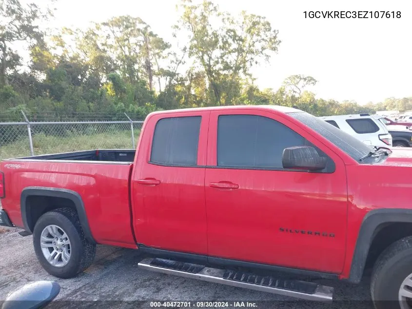 1GCVKREC3EZ107618 2014 Chevrolet Silverado 1500 K1500 Lt