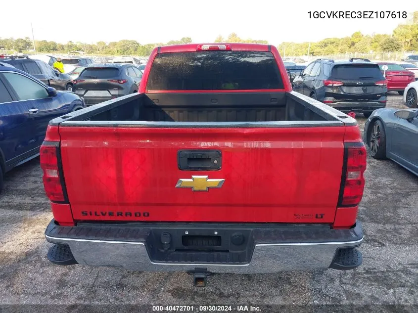 1GCVKREC3EZ107618 2014 Chevrolet Silverado 1500 K1500 Lt