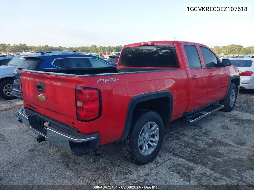 1GCVKREC3EZ107618 2014 Chevrolet Silverado 1500 K1500 Lt