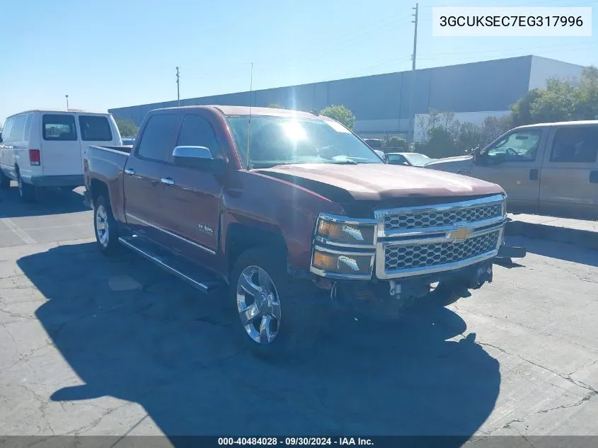 3GCUKSEC7EG317996 2014 Chevrolet Silverado 1500 1Lz