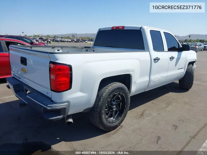 2014 Chevrolet Silverado 1500 1Lt VIN: 1GCRCREC5EZ371776 Lot: 40507494