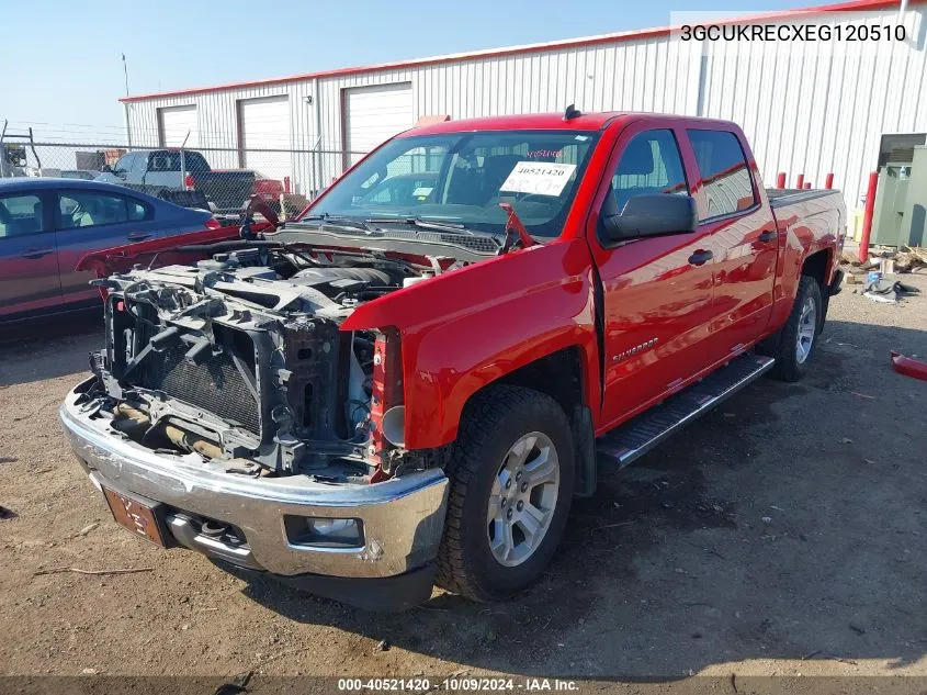 3GCUKRECXEG120510 2014 Chevrolet Silverado 1500 1Lt/2Lt