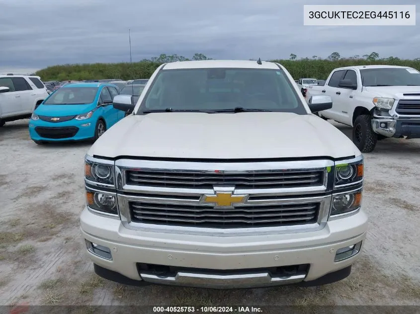 2014 Chevrolet Silverado 1500 K1500 High Country VIN: 3GCUKTEC2EG445116 Lot: 40525753