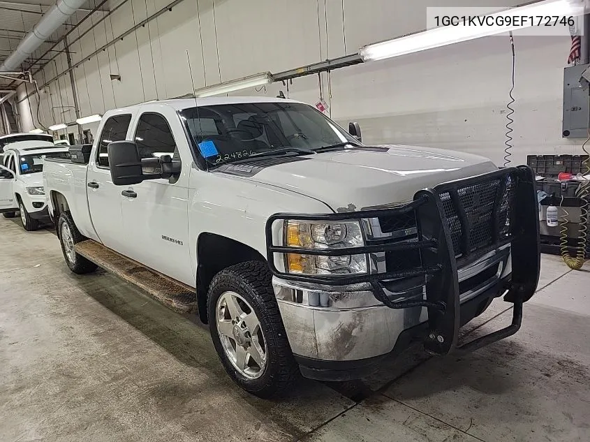 2014 Chevrolet Silverado 2500Hd Work Truck VIN: 1GC1KVCG9EF172746 Lot: 40539532