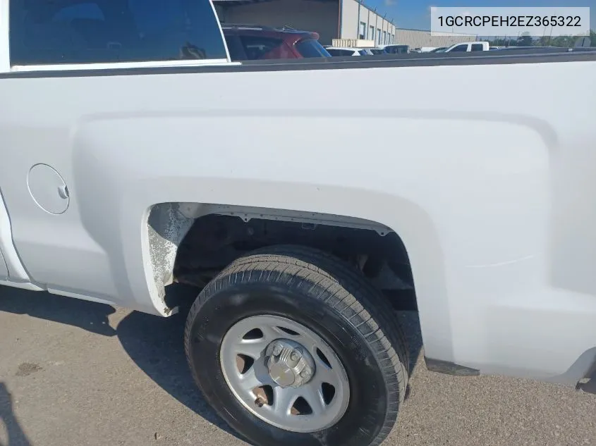 1GCRCPEH2EZ365322 2014 Chevrolet Silverado C1500