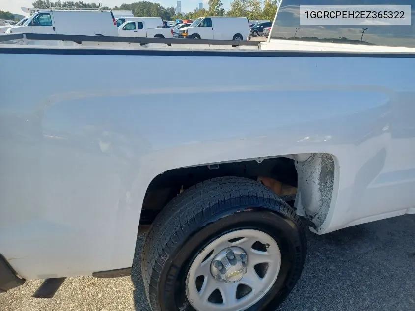 1GCRCPEH2EZ365322 2014 Chevrolet Silverado C1500