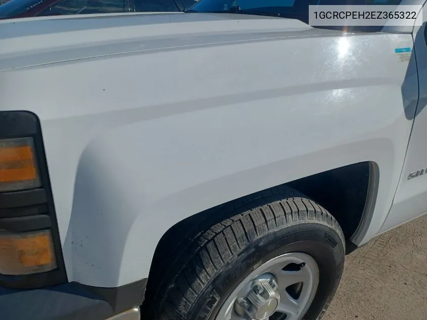 1GCRCPEH2EZ365322 2014 Chevrolet Silverado C1500