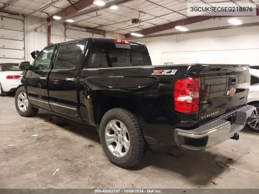 2014 Chevrolet Silverado 1500 2Lz VIN: 3GCUKSEC6EG218876 Lot: 40552707