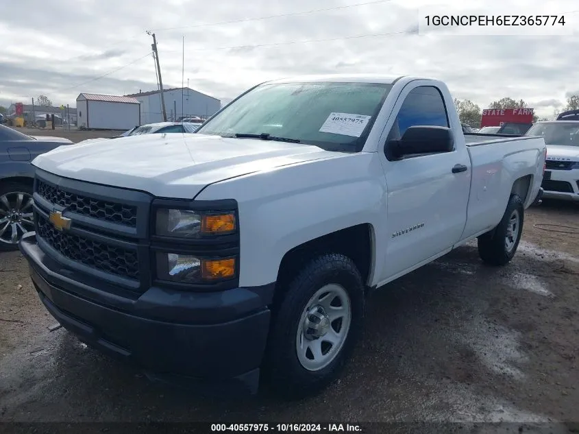 2014 Chevrolet Silverado 1500 Work Truck 1Wt VIN: 1GCNCPEH6EZ365774 Lot: 40557975