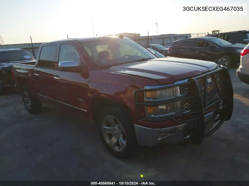 3GCUKSECXEG467035 2014 Chevrolet Silverado 1500 1Lz