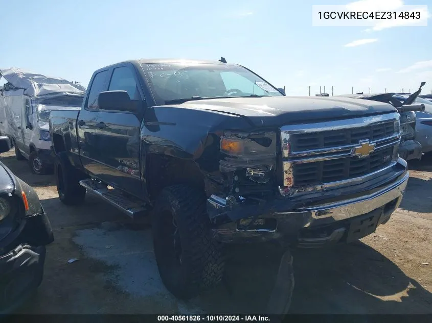 1GCVKREC4EZ314843 2014 Chevrolet Silverado 1500 2Lt