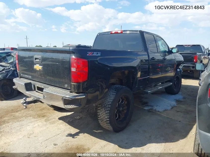 1GCVKREC4EZ314843 2014 Chevrolet Silverado 1500 2Lt