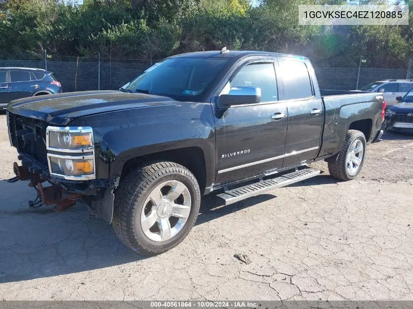 2014 Chevrolet Silverado 1500 1Lz VIN: 1GCVKSEC4EZ120885 Lot: 40561864