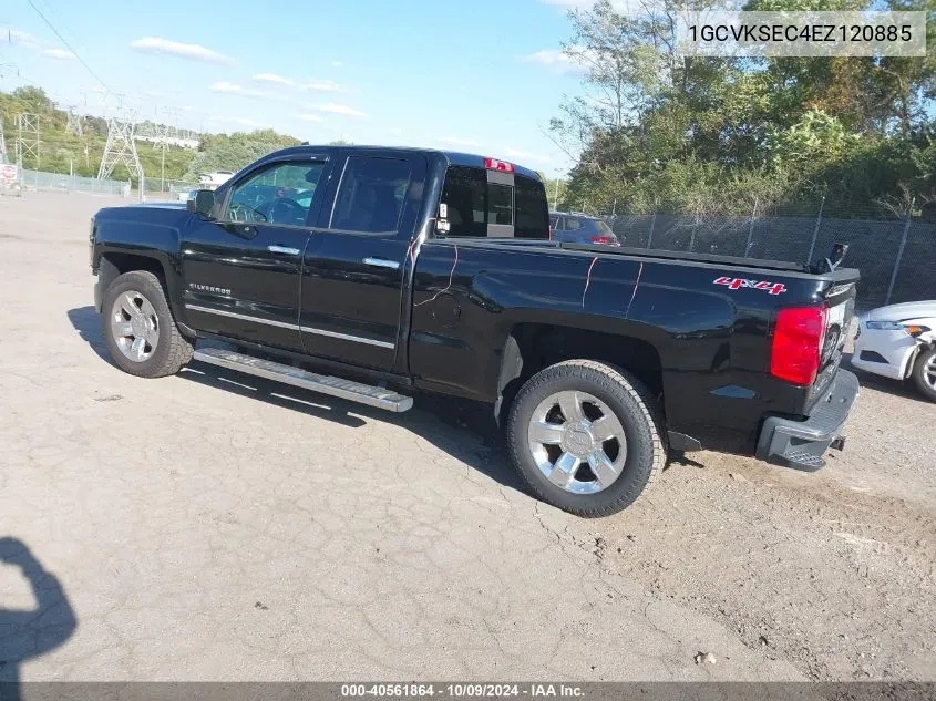 2014 Chevrolet Silverado 1500 1Lz VIN: 1GCVKSEC4EZ120885 Lot: 40561864