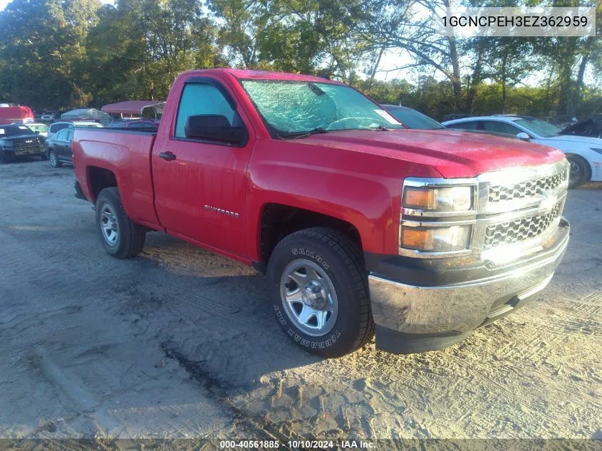 2014 Chevrolet Silverado 1500 Work Truck 2Wt VIN: 1GCNCPEH3EZ362959 Lot: 40561885