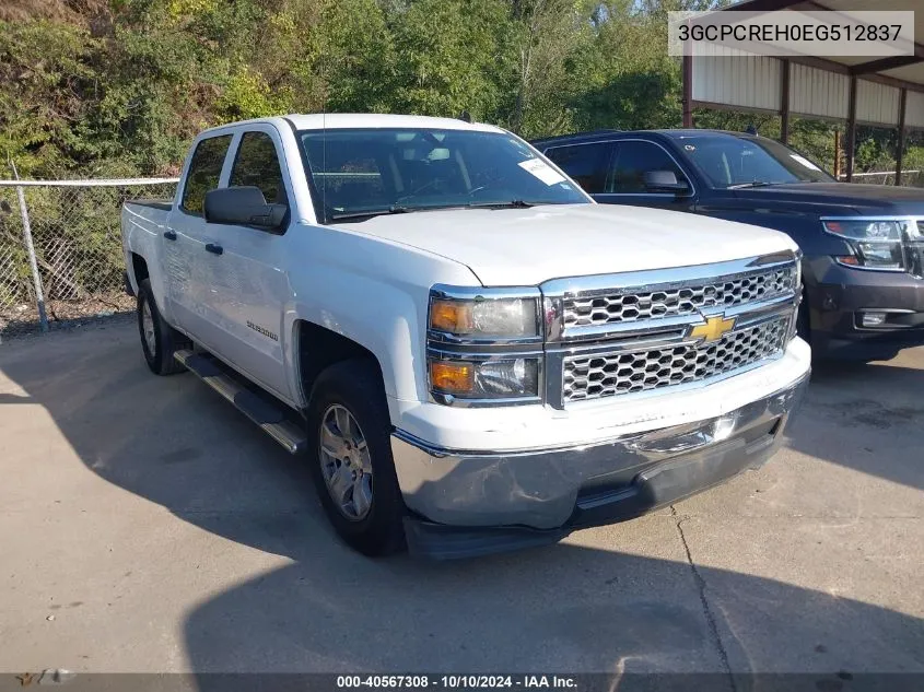 3GCPCREH0EG512837 2014 Chevrolet Silverado 1500 1Lt