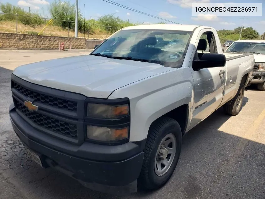 2014 Chevrolet Silverado 1500 Work Truck 1Wt VIN: 1GCNCPEC4EZ236971 Lot: 40578255