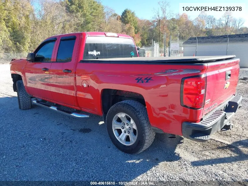 1GCVKPEH4EZ139378 2014 Chevrolet Silverado 1500 Work Truck 1Wt