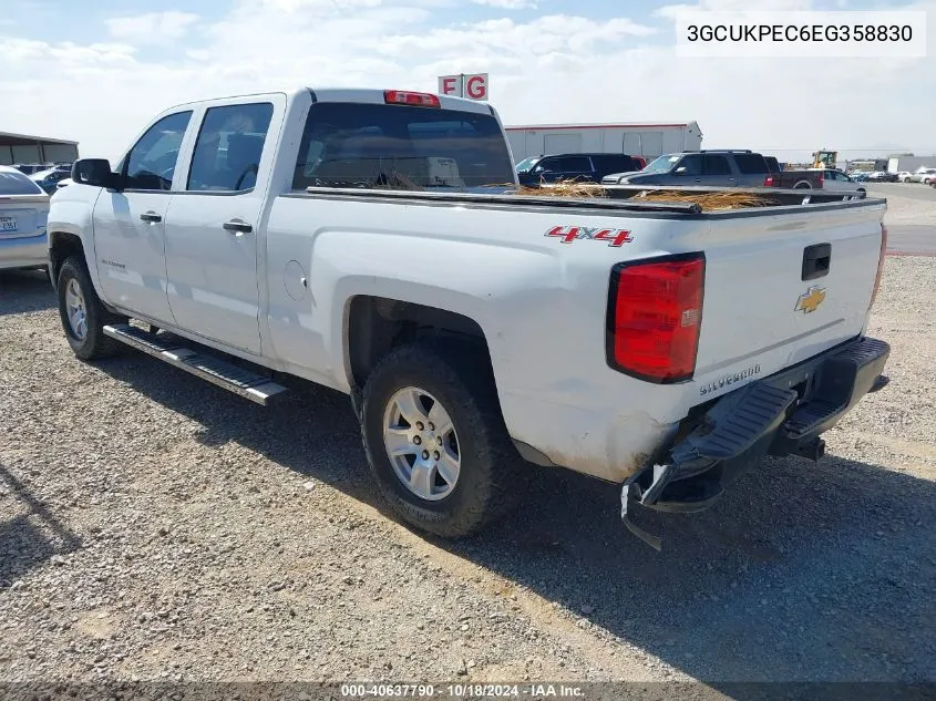 2014 Chevrolet Silverado 1500 Work Truck 1Wt VIN: 3GCUKPEC6EG358830 Lot: 40637790