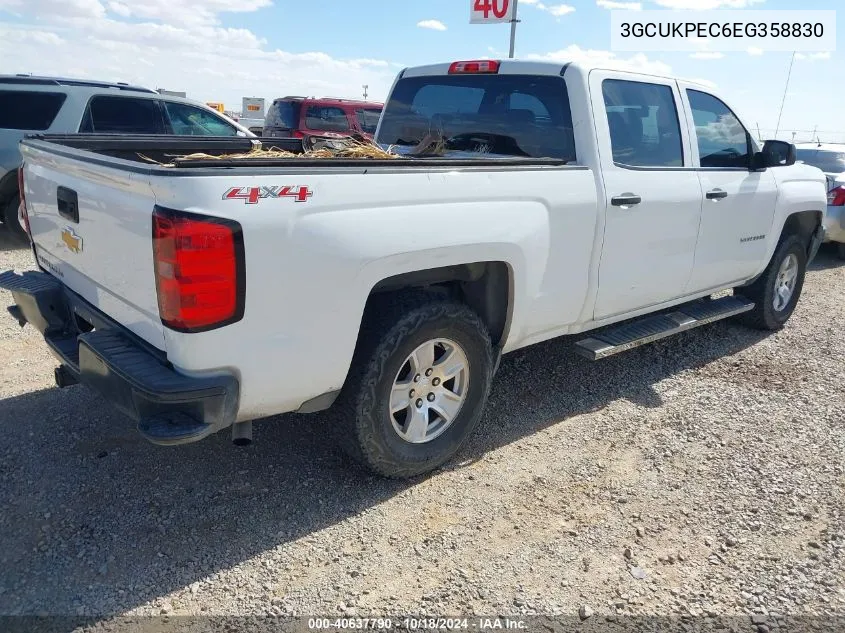 2014 Chevrolet Silverado 1500 Work Truck 1Wt VIN: 3GCUKPEC6EG358830 Lot: 40637790