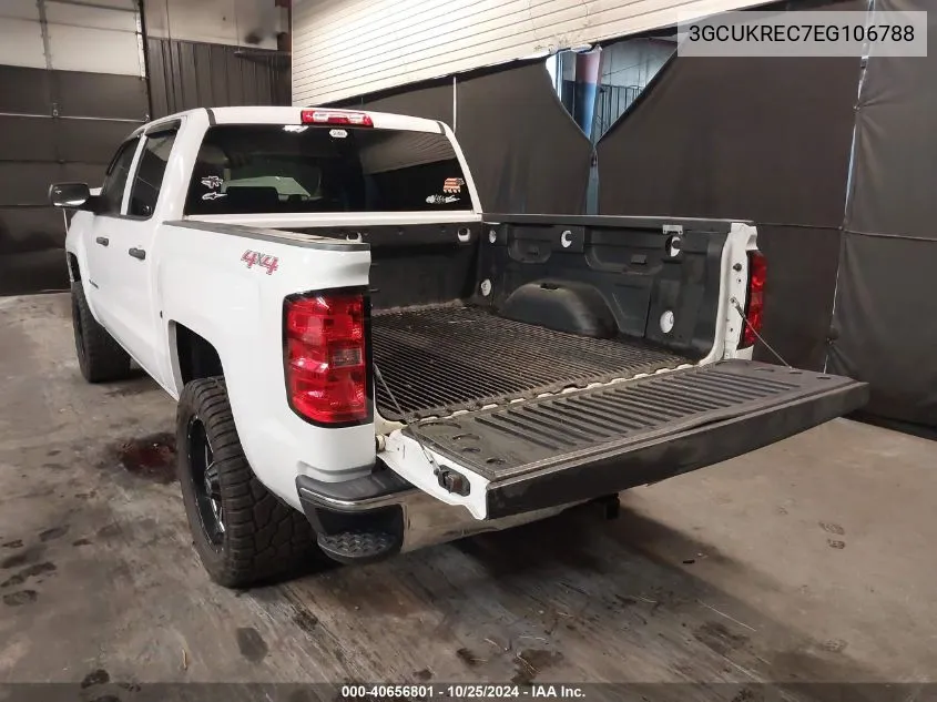 3GCUKREC7EG106788 2014 Chevrolet Silverado 1500 1Lt