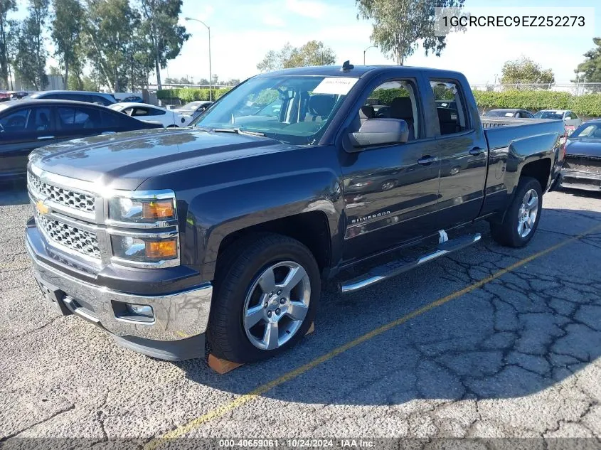 2014 Chevrolet Silverado 1500 1Lt VIN: 1GCRCREC9EZ252273 Lot: 40659061