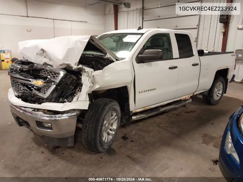 2014 Chevrolet Silverado 1500 1Lt VIN: 1GCVKREC4EZ233924 Lot: 40671774