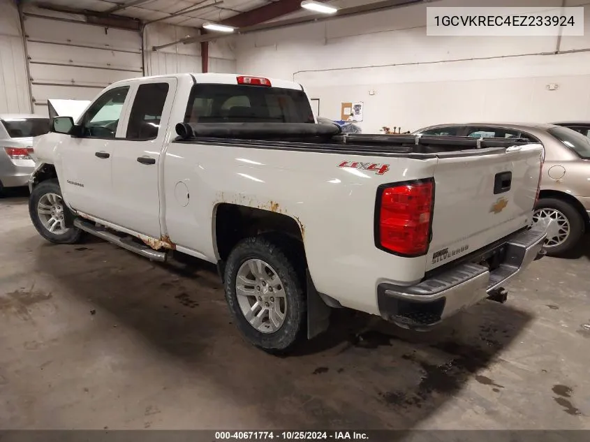 2014 Chevrolet Silverado 1500 1Lt VIN: 1GCVKREC4EZ233924 Lot: 40671774