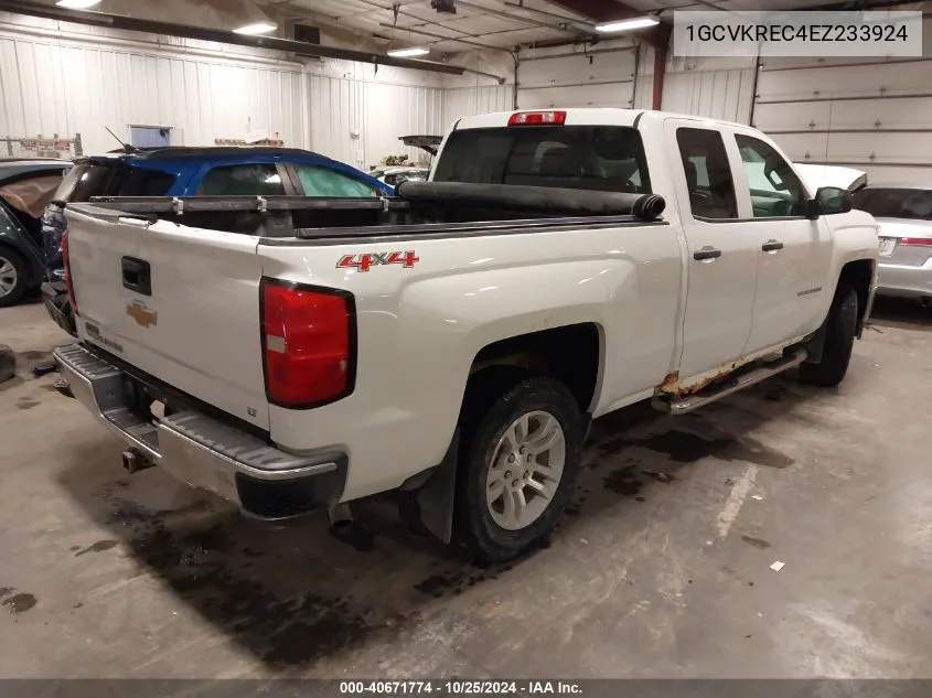 2014 Chevrolet Silverado 1500 1Lt VIN: 1GCVKREC4EZ233924 Lot: 40671774