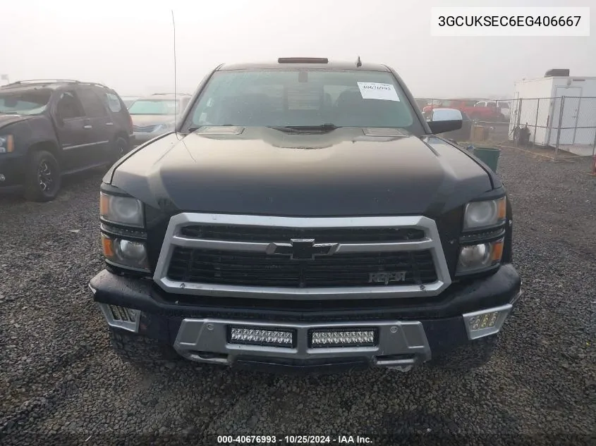 3GCUKSEC6EG406667 2014 Chevrolet Silverado 1500 Ltz