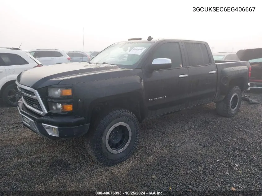 3GCUKSEC6EG406667 2014 Chevrolet Silverado 1500 Ltz