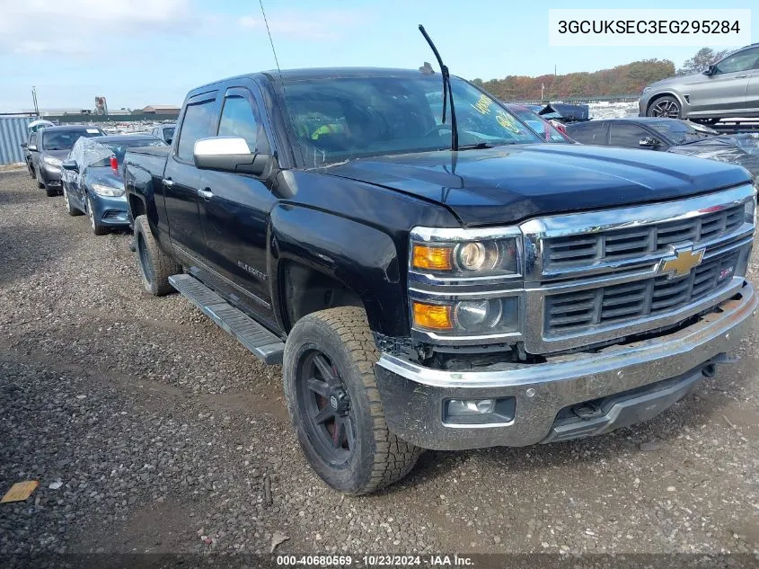 2014 Chevrolet Silverado 1500 2Lz VIN: 3GCUKSEC3EG295284 Lot: 40680569