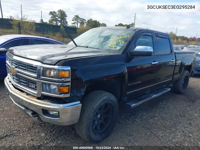 2014 Chevrolet Silverado 1500 2Lz VIN: 3GCUKSEC3EG295284 Lot: 40680569