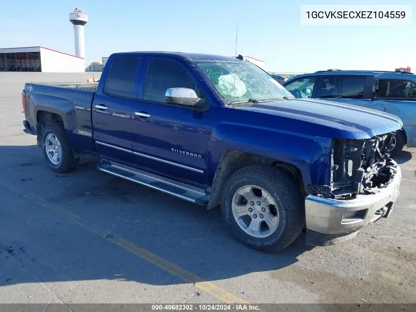 1GCVKSECXEZ104559 2014 Chevrolet Silverado 1500 2Lz