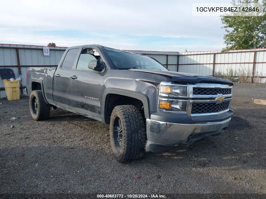 2014 Chevrolet 1500 K1500 VIN: 1GCVKPE84EZ142846 Lot: 40683772