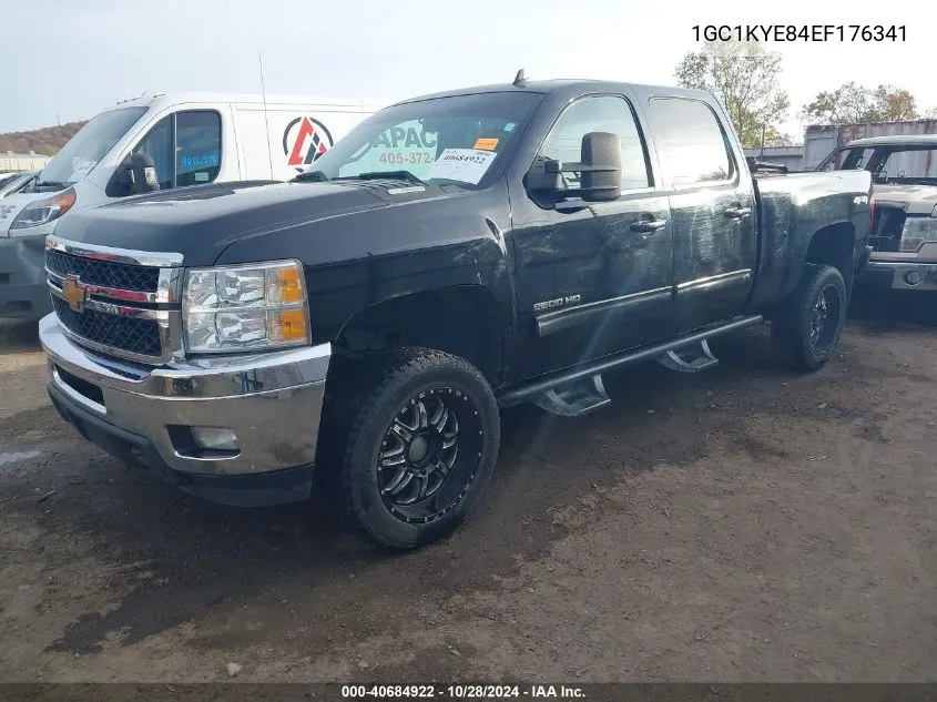 1GC1KYE84EF176341 2014 Chevrolet Silverado 2500Hd Ltz