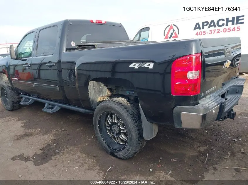 1GC1KYE84EF176341 2014 Chevrolet Silverado 2500Hd Ltz