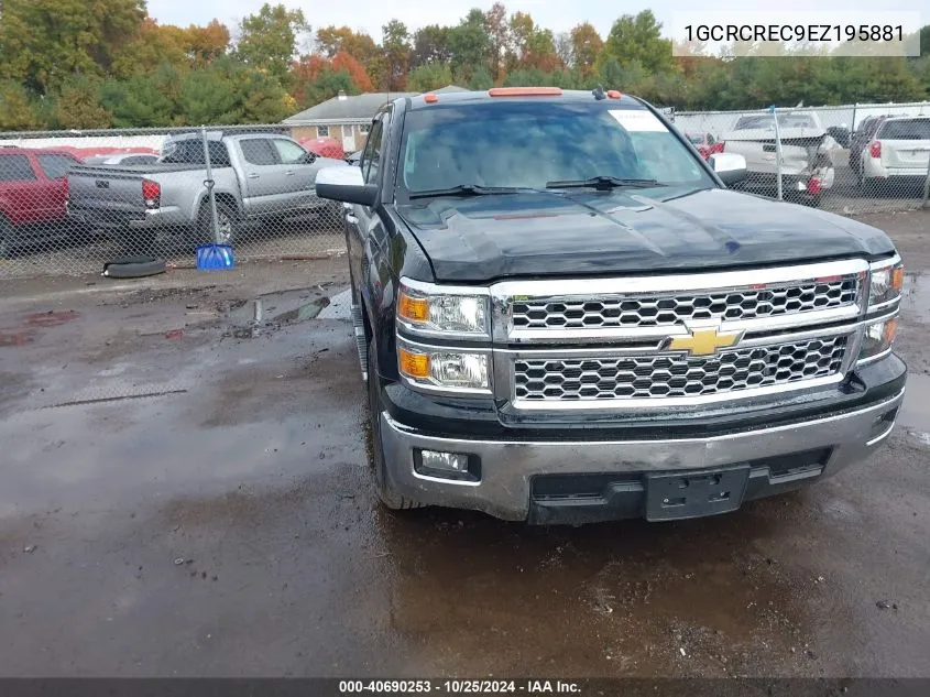 2014 Chevrolet Silverado 1500 1Lt VIN: 1GCRCREC9EZ195881 Lot: 40690253