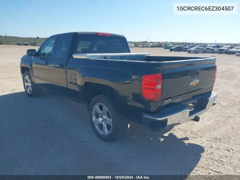 1GCRCREC6EZ304507 2014 Chevrolet Silverado 1500 1Lt