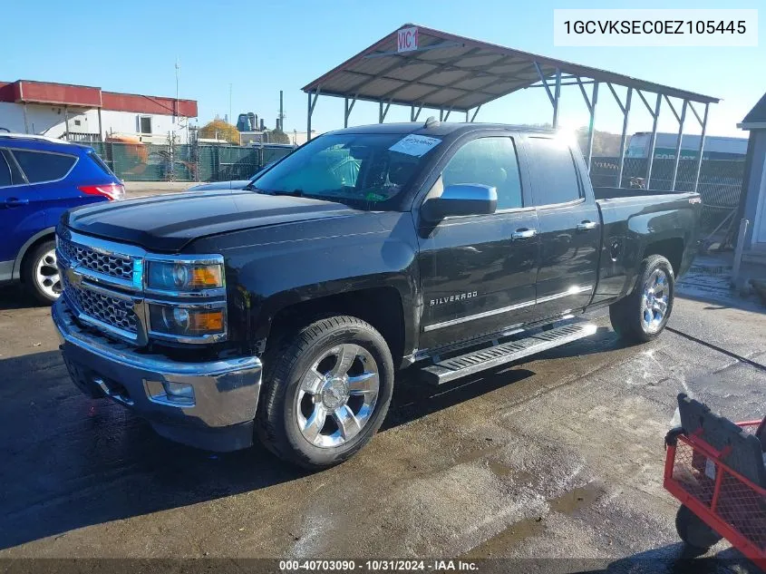 2014 Chevrolet Silverado 1500 1Lz VIN: 1GCVKSEC0EZ105445 Lot: 40703090