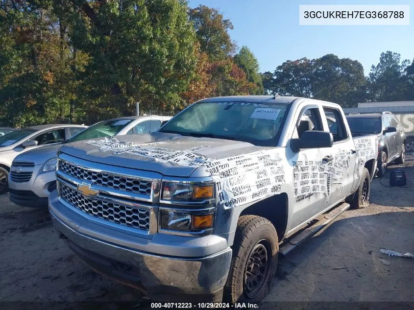 2014 Chevrolet Silverado 1500 1Lt VIN: 3GCUKREH7EG368788 Lot: 40712223