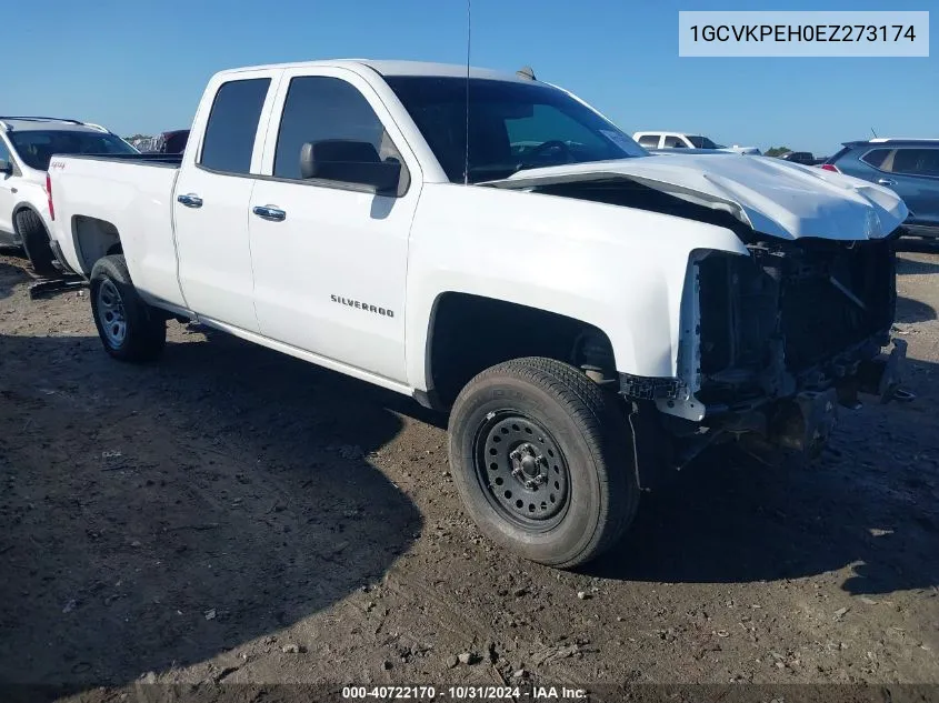 2014 Chevrolet Silverado 1500 Work Truck 2Wt VIN: 1GCVKPEH0EZ273174 Lot: 40722170