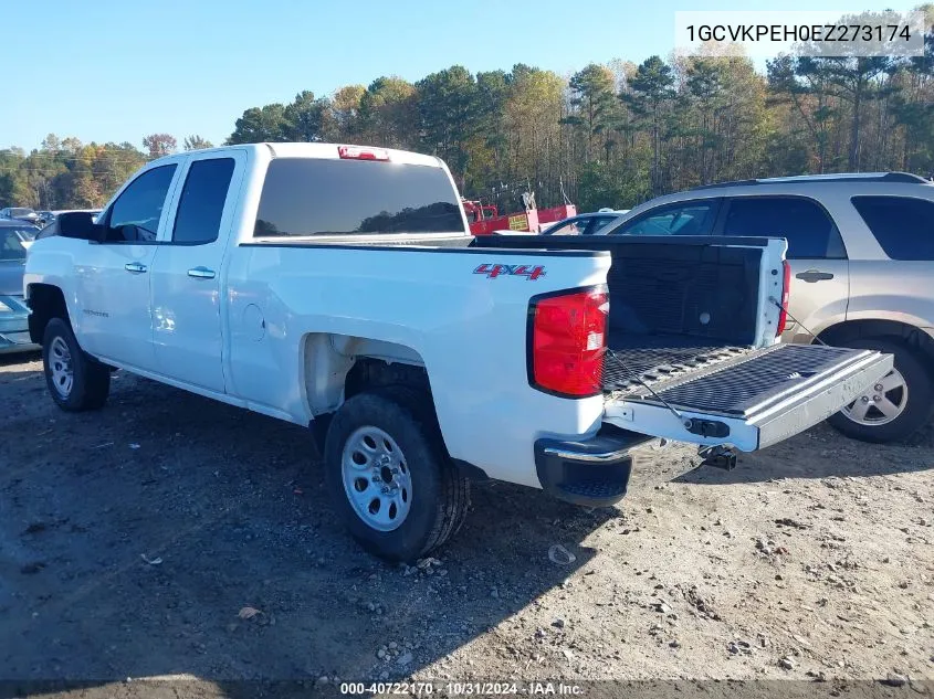 2014 Chevrolet Silverado 1500 Work Truck 2Wt VIN: 1GCVKPEH0EZ273174 Lot: 40722170