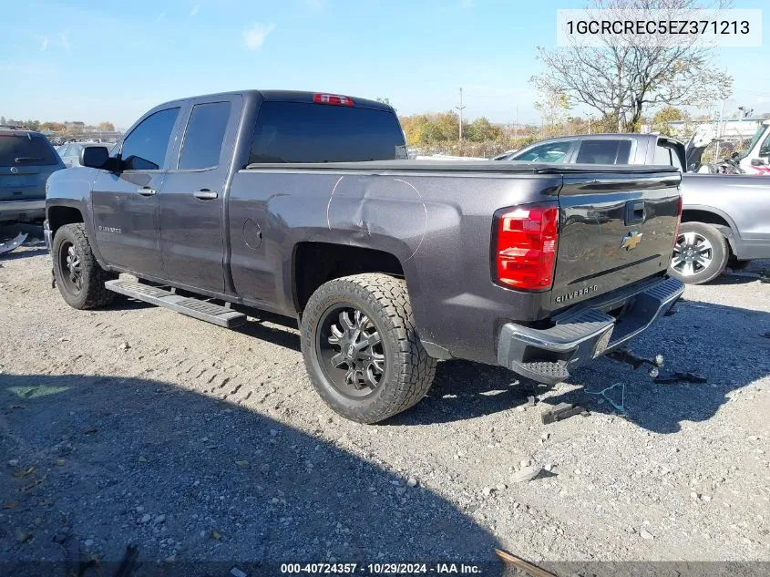 2014 Chevrolet Silverado 1500 1Lt VIN: 1GCRCREC5EZ371213 Lot: 40724357