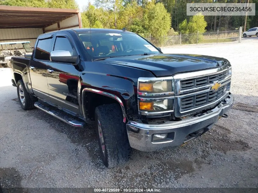 2014 Chevrolet Silverado 1500 Ltz VIN: 3GCUKSEC8EG236456 Lot: 40729589